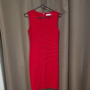 Red Cocktail Dress Size 4